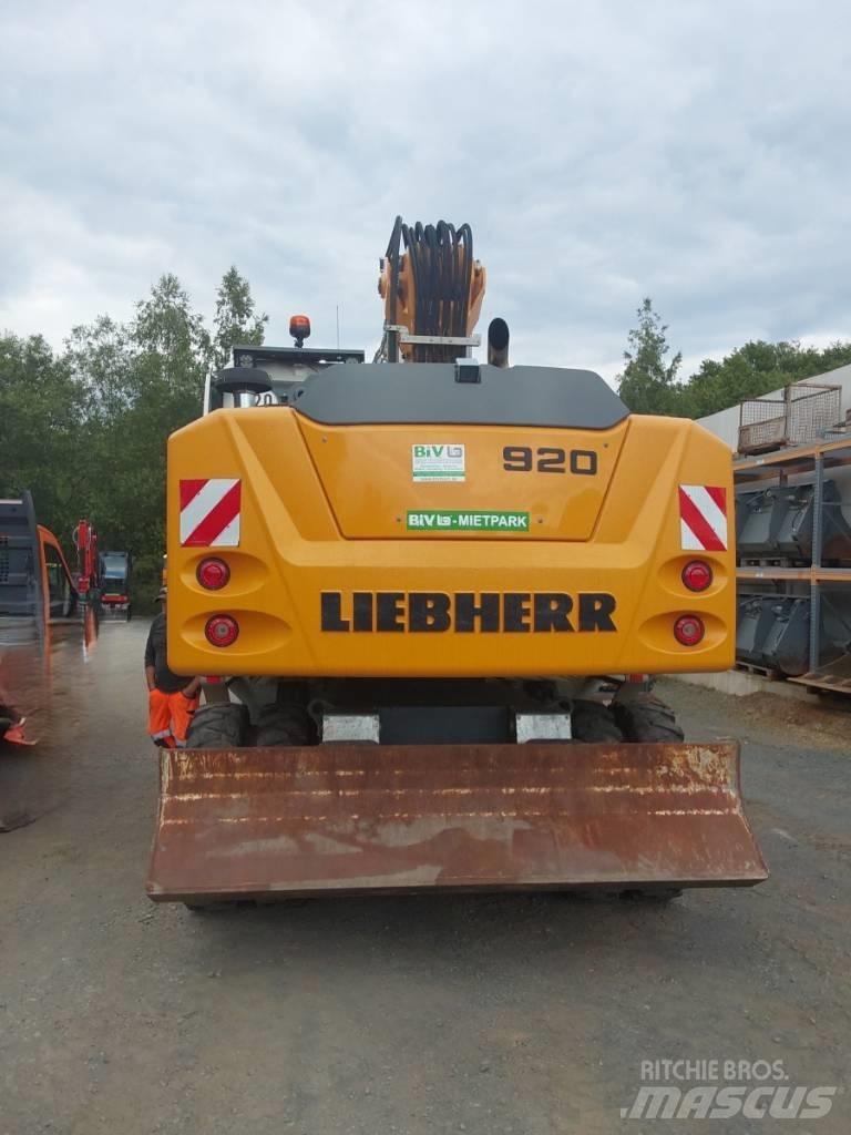 Liebherr A 920 Excavadoras de ruedas