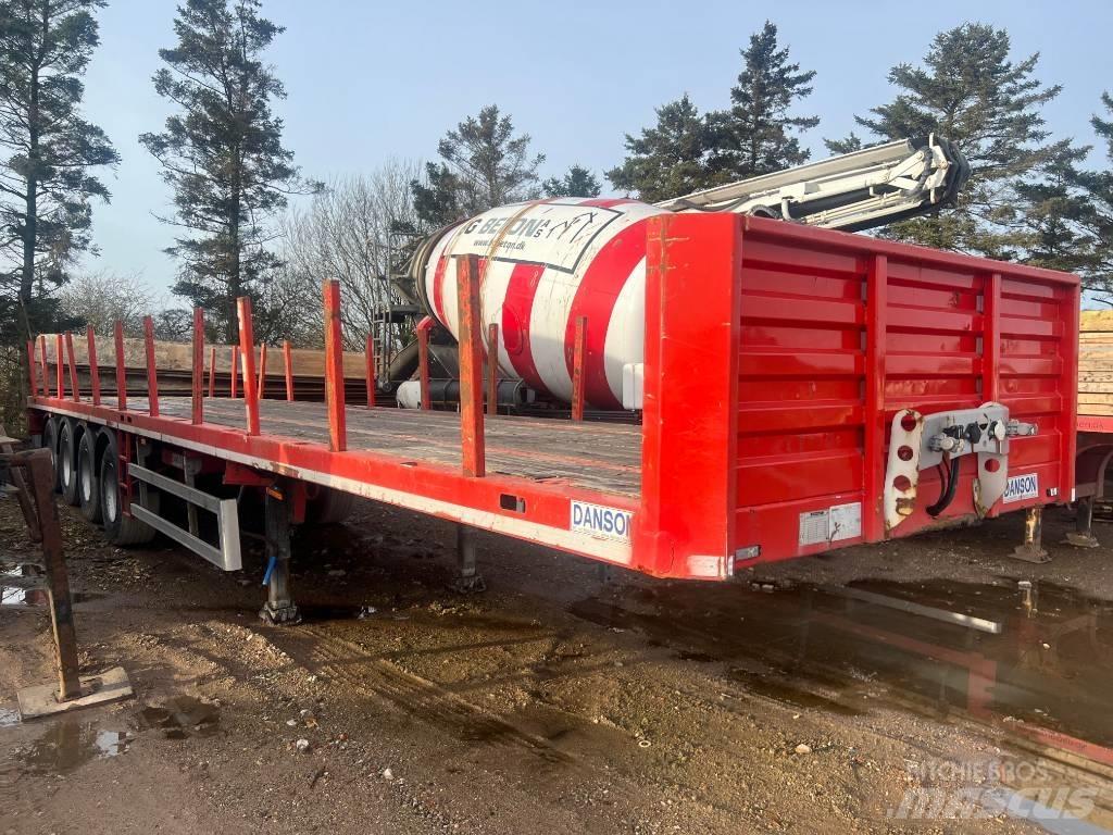 Danson S4560 Semirremolques de plataformas planas/laterales abatibles