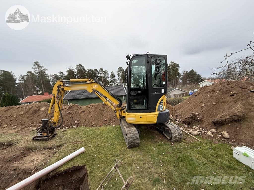 Komatsu PC 26 MR-3 Miniexcavadoras