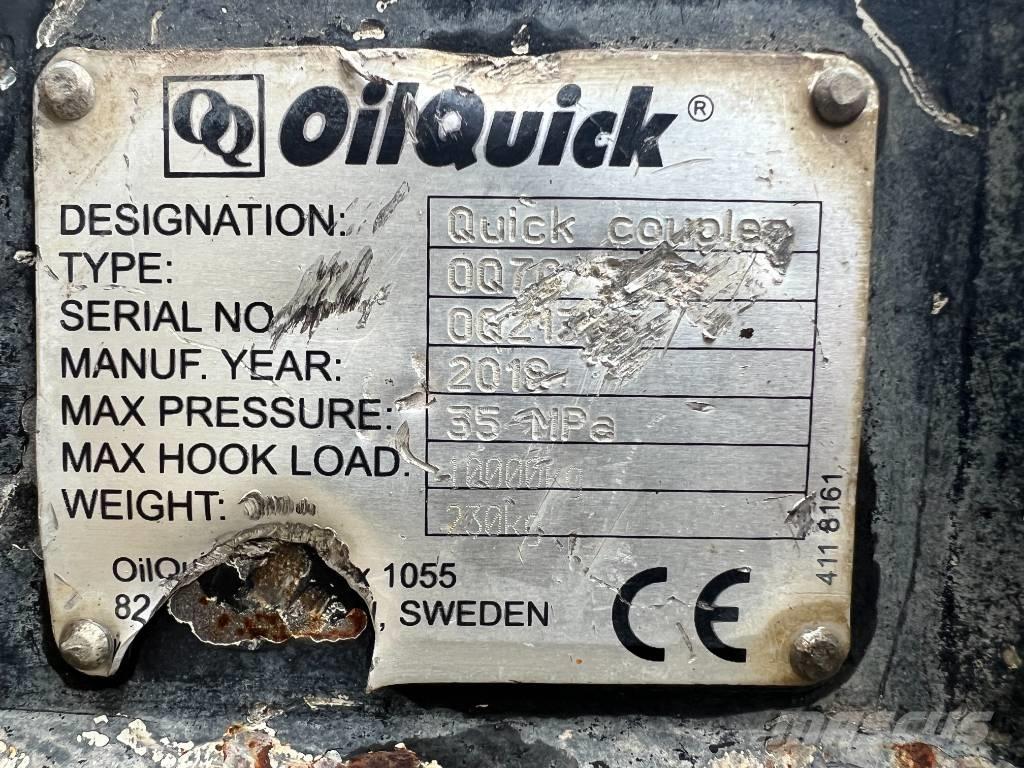 OilQuick OQ70/55 Conectores rápidos