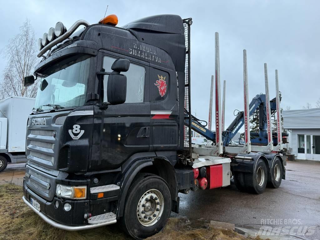 Scania R 560 Transportes de madera