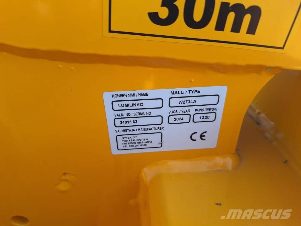 Wieska W 273LA Fresadoras quitanieve