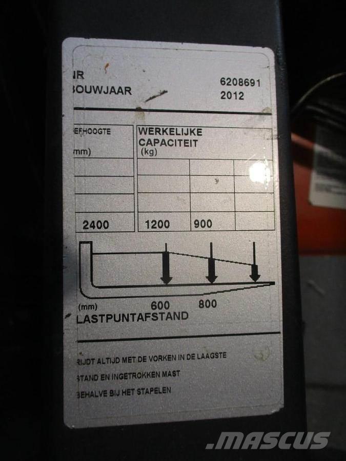 BT RWE 120 Montacargas con plataformas de baja elevación