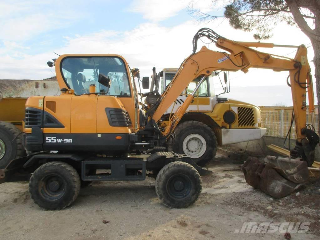 Hyundai R 55W 9A Miniexcavadoras