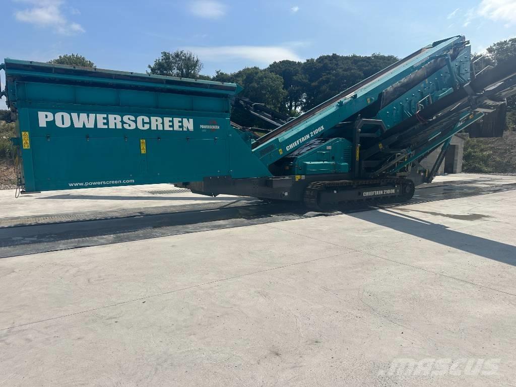 PowerScreen 2100X Cribas