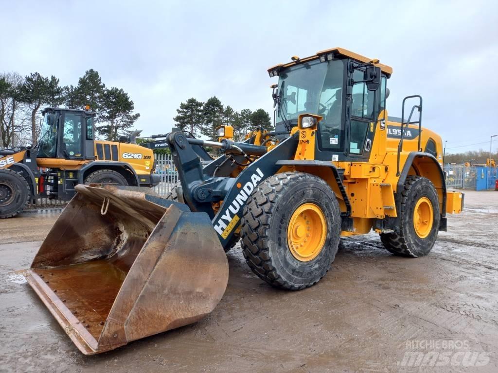 Hyundai HL955A Cargadoras sobre ruedas