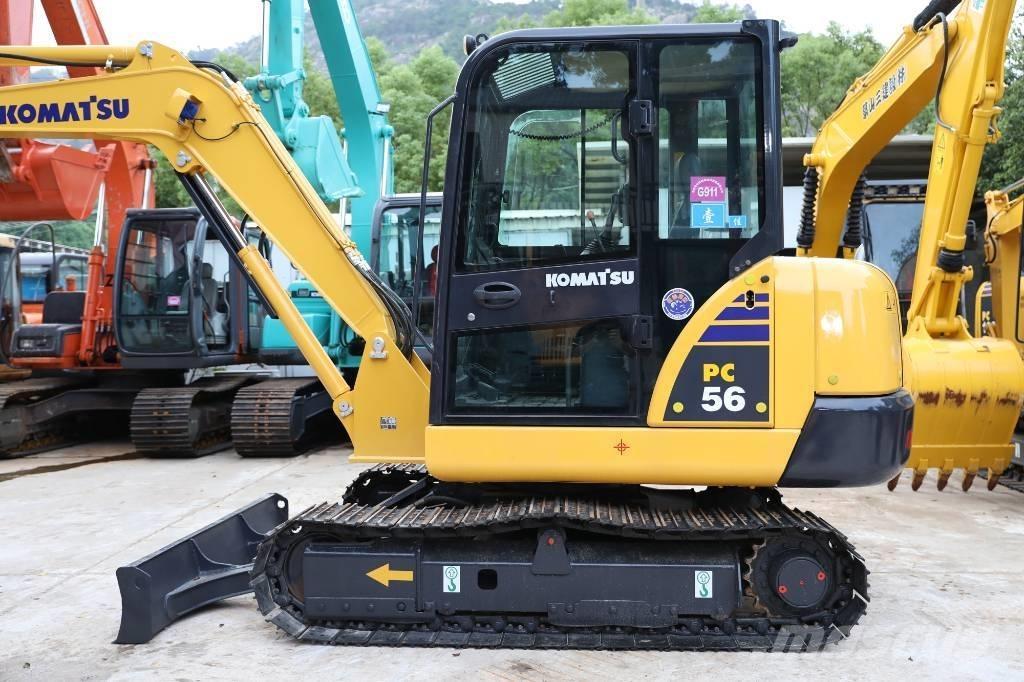 Komatsu PC 56-7 Excavadoras sobre orugas