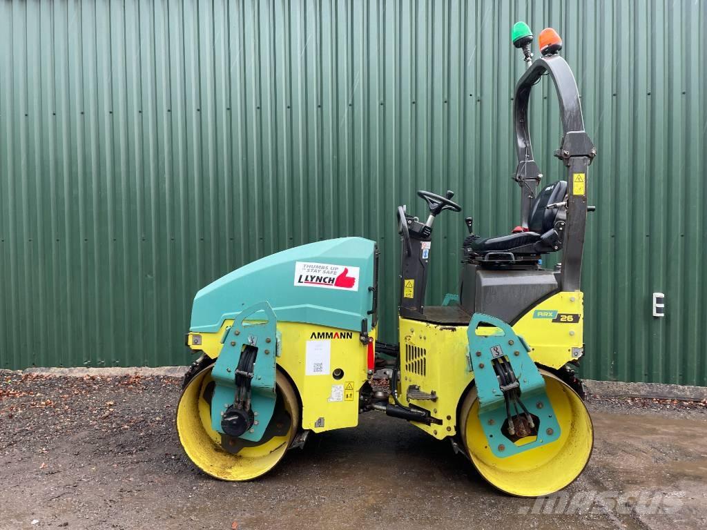Ammann ARX 26 Rodillos de doble tambor