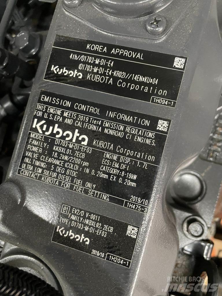 Kubota D1703 Motores