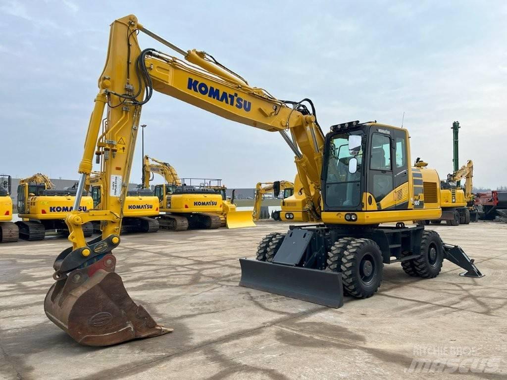 Komatsu PW160-11 Excavadoras de ruedas