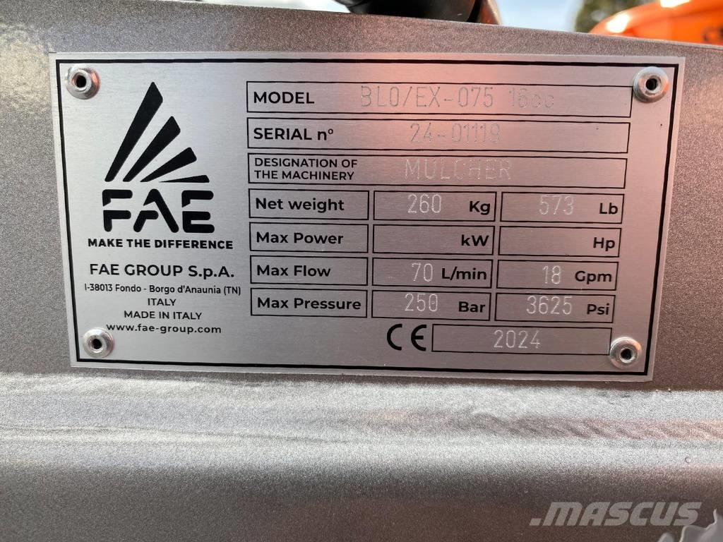 FAE BLO/EX-075 Desramadoras