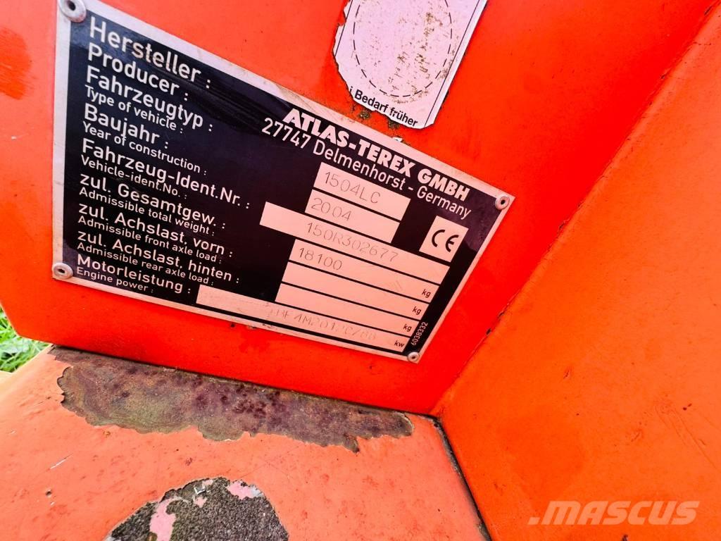 Atlas 1504 LC Excavadoras sobre orugas