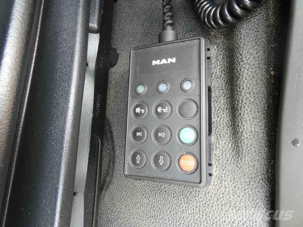 MAN TGM 15.250 Camiones con caja de remolque