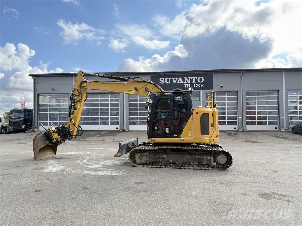 CAT 315 Excavadoras sobre orugas