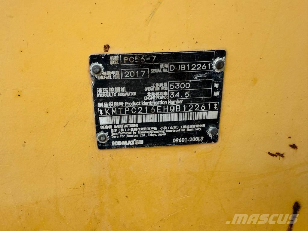 Komatsu PC 56-7 Miniexcavadoras