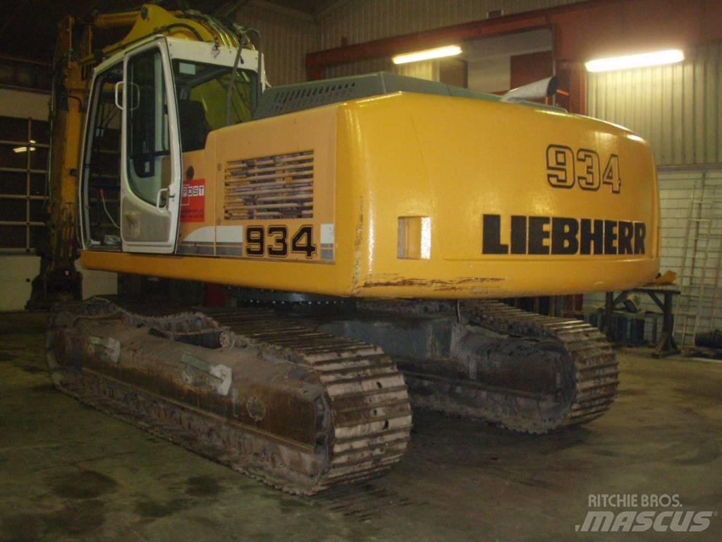 Liebherr 934 Excavadoras sobre orugas