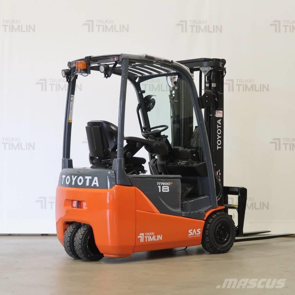 Toyota 8FBEK18T Carretillas de horquilla eléctrica