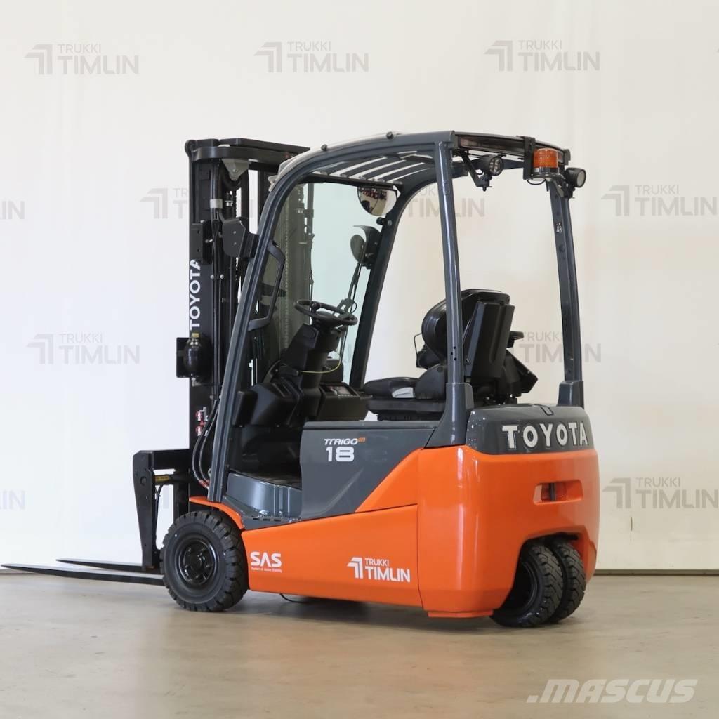 Toyota 8FBEK18T Carretillas de horquilla eléctrica