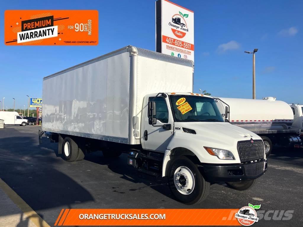 International MV 607 Camiones con caja de remolque