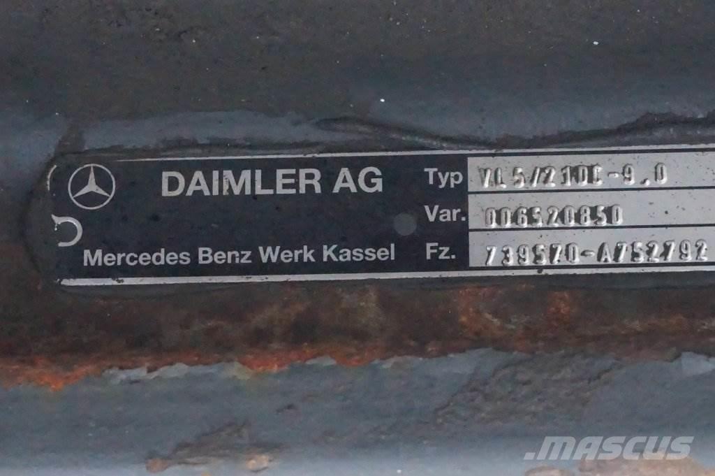 Mercedes-Benz VL5/21DC-9 739 570 A 752792 Ejes