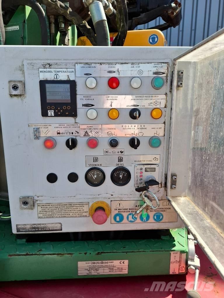  Grün RGTK 6000 Ö Calentadores de asfalto