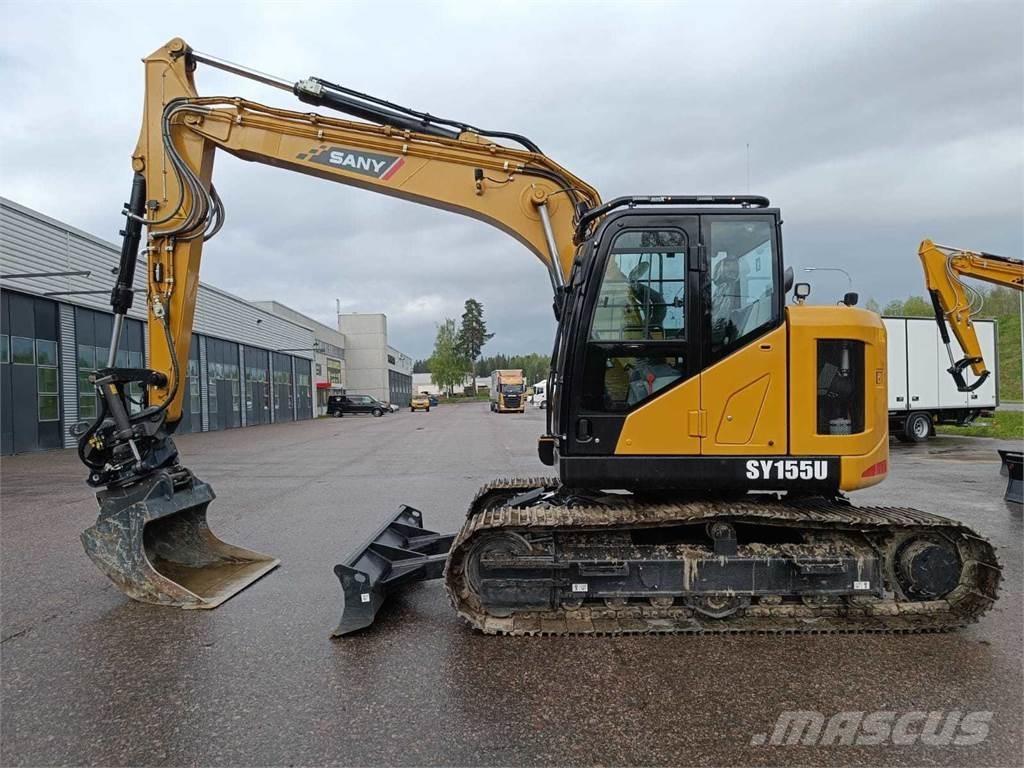 Sany SY155U Excavadoras sobre orugas