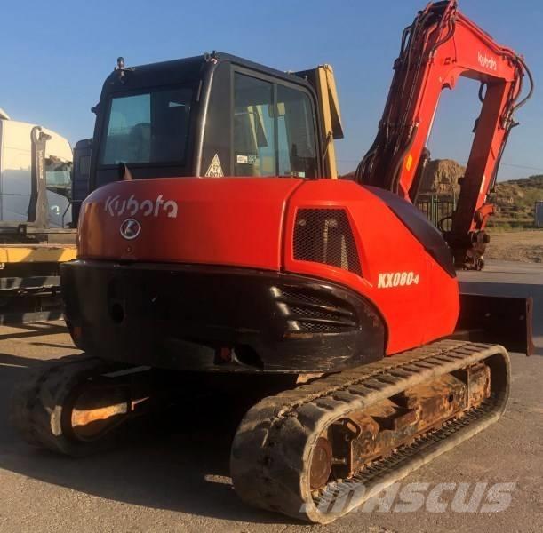 Kubota KX 080-4 Excavadoras 7t - 12t