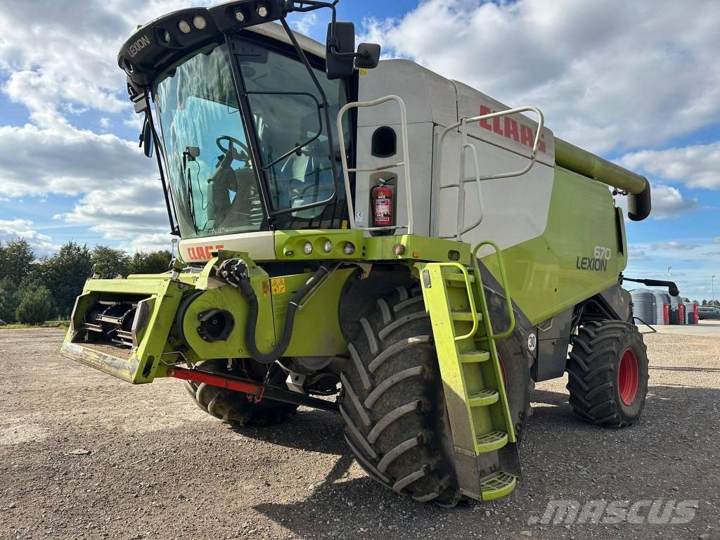 CLAAS Lexion 670 Cosechadoras combinadas