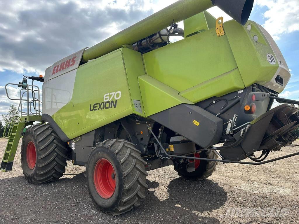 CLAAS Lexion 670 Cosechadoras combinadas
