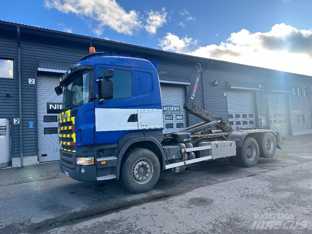 Scania R480 6x2 Camiones elevadores de gancho