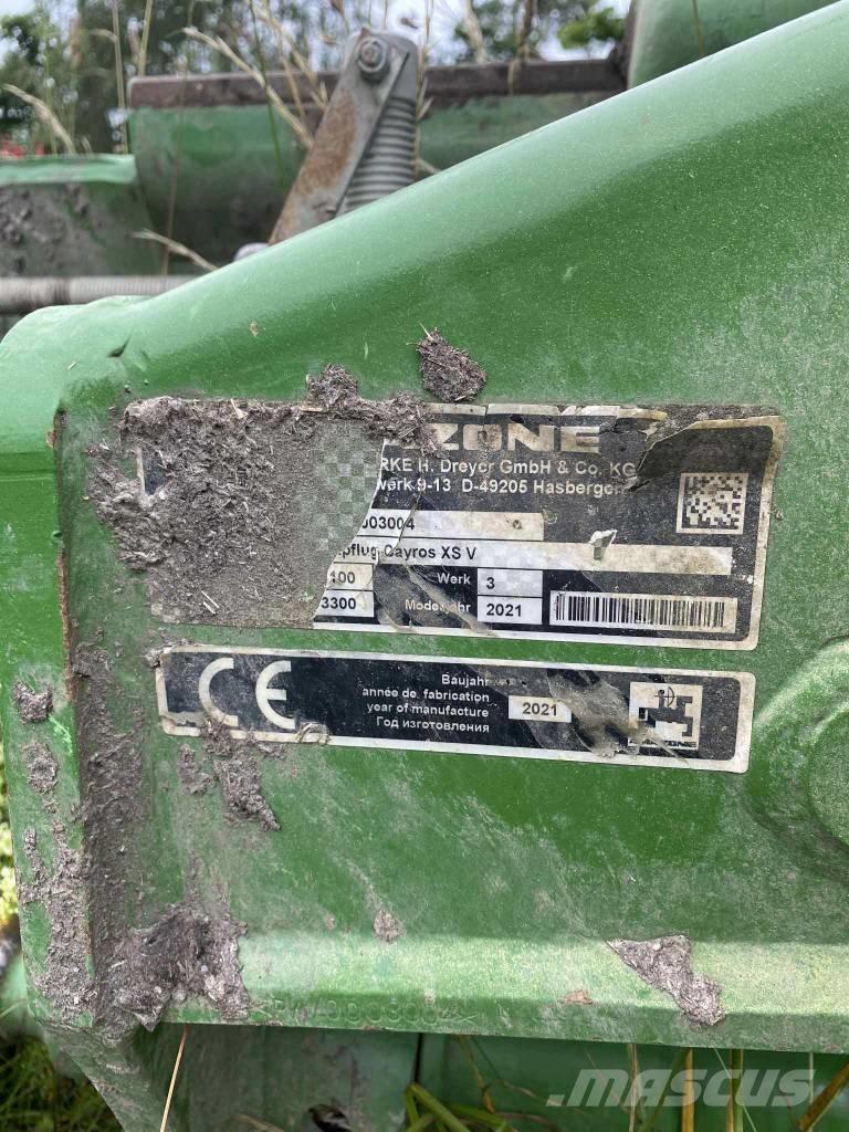 Amazone Cayros XS V Arados reversibles