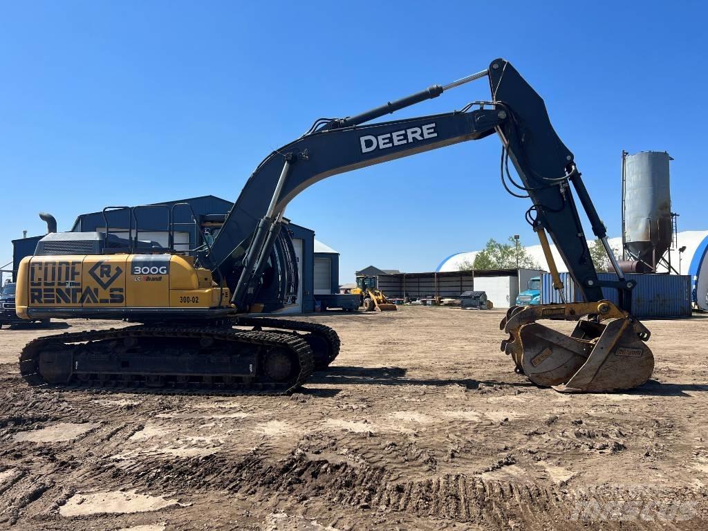 John Deere 300 Excavadoras sobre orugas