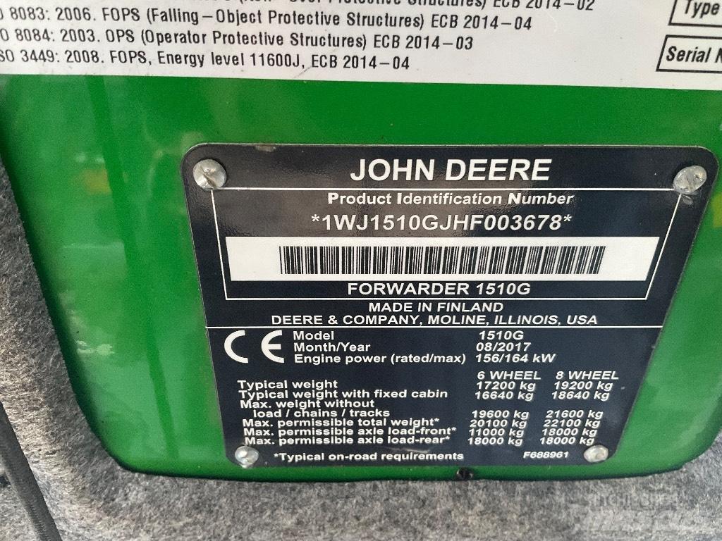 John Deere 1510G Transportadoras