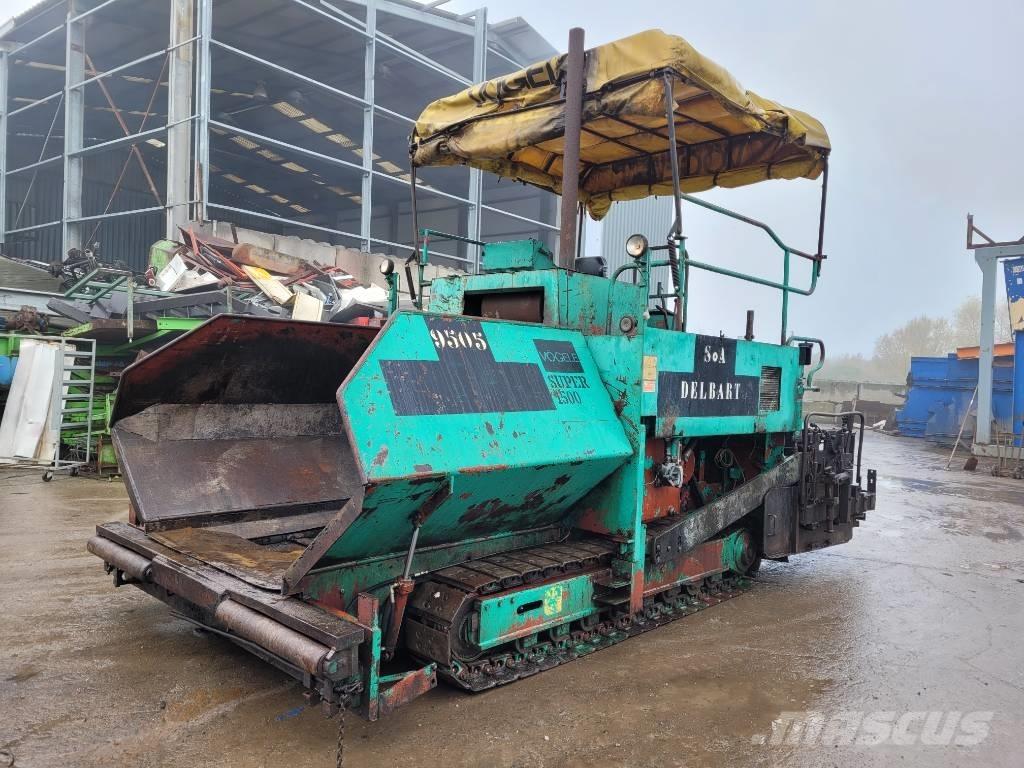 Vögele Super 1500 Asfaltadoras