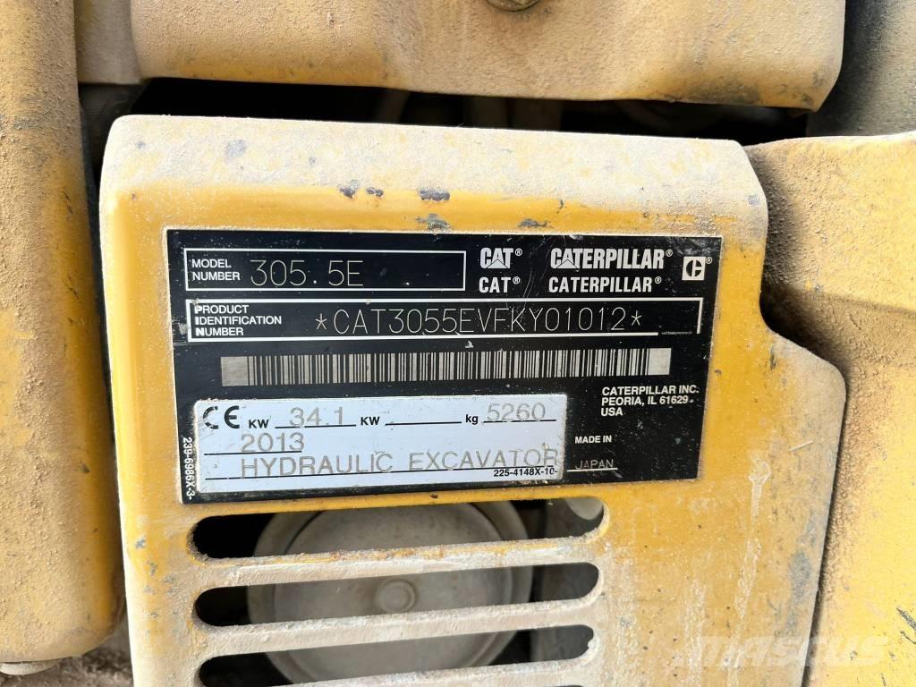 CAT 305.5 Miniexcavadoras