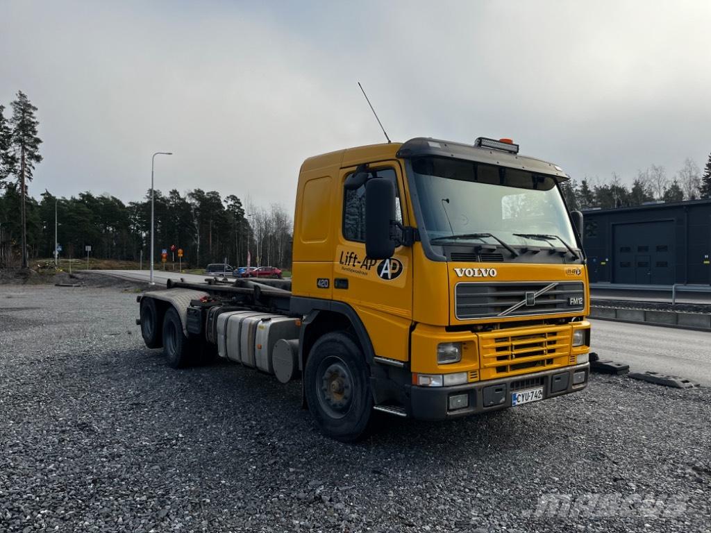 Volvo FM 12 420 Camiones elevadores de gancho
