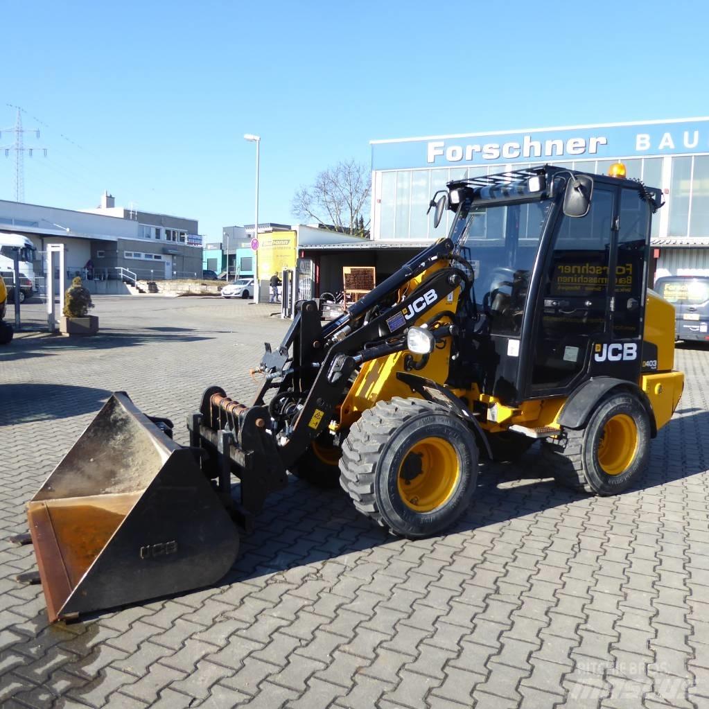 JCB 403 plus Cargadoras sobre ruedas