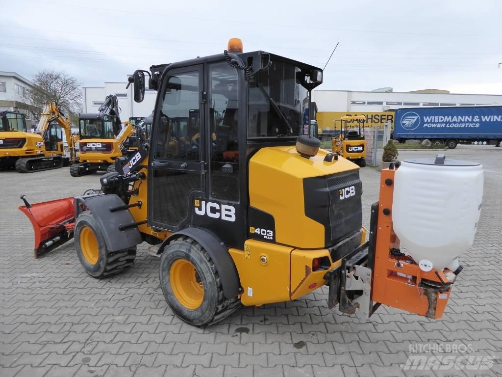 JCB 403 plus Cargadoras sobre ruedas