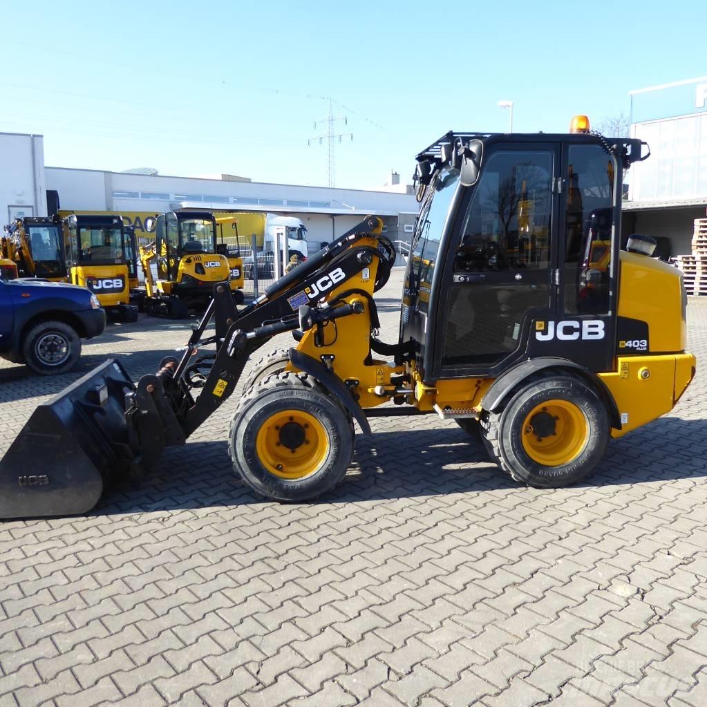 JCB 403 plus Cargadoras sobre ruedas