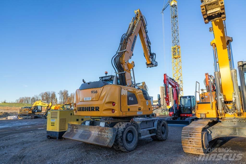 Liebherr A 916 Excavadoras de ruedas