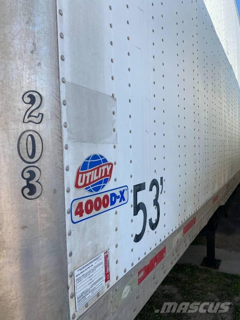 Utility Dry Van Cajas de remolque