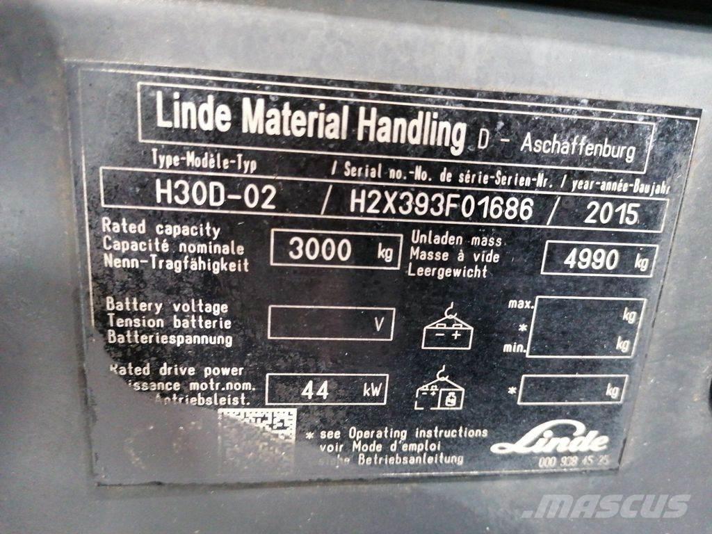 Linde H30D-02 Camiones diesel