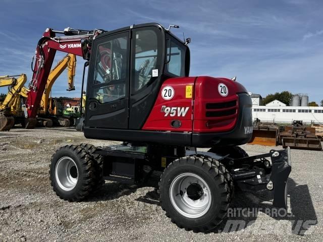 Yanmar B 95W Excavadoras de ruedas