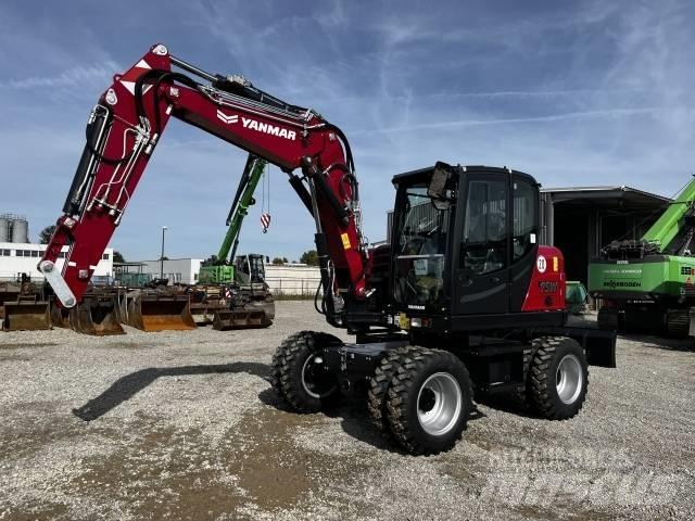 Yanmar B 95W Excavadoras de ruedas