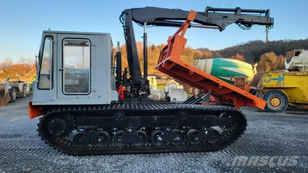 Morooka MST 1500 V Camiones de volteo sobre orugas