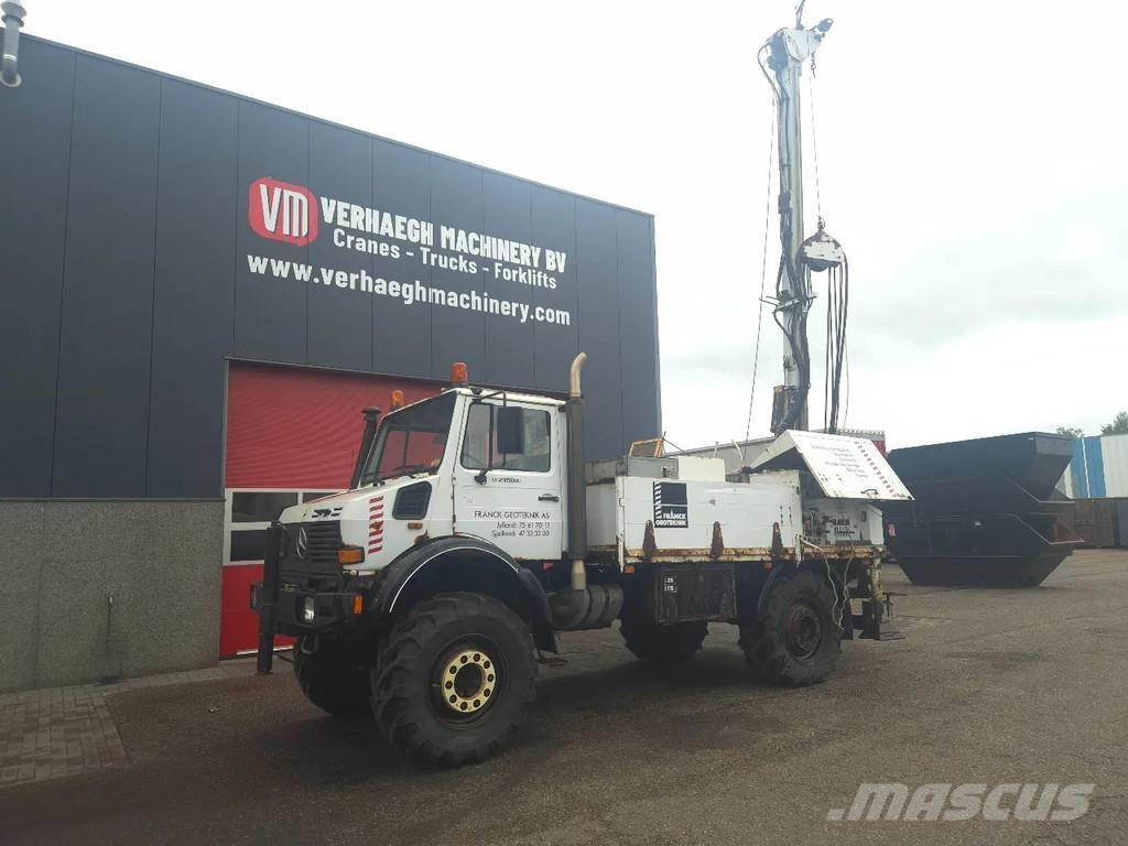 Unimog u 2150l38 Perforadora de superficie
