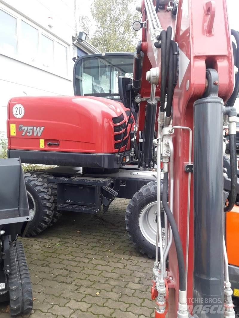 Yanmar B75W Excavadoras de ruedas