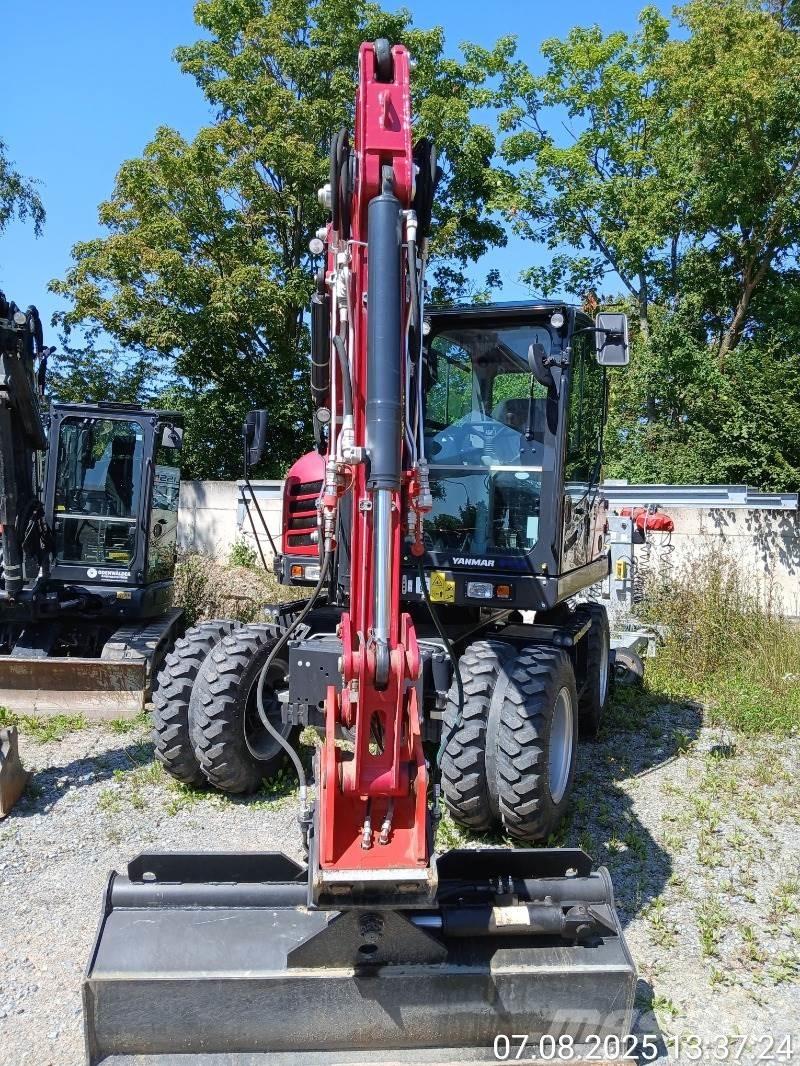 Yanmar B75W Excavadoras de ruedas