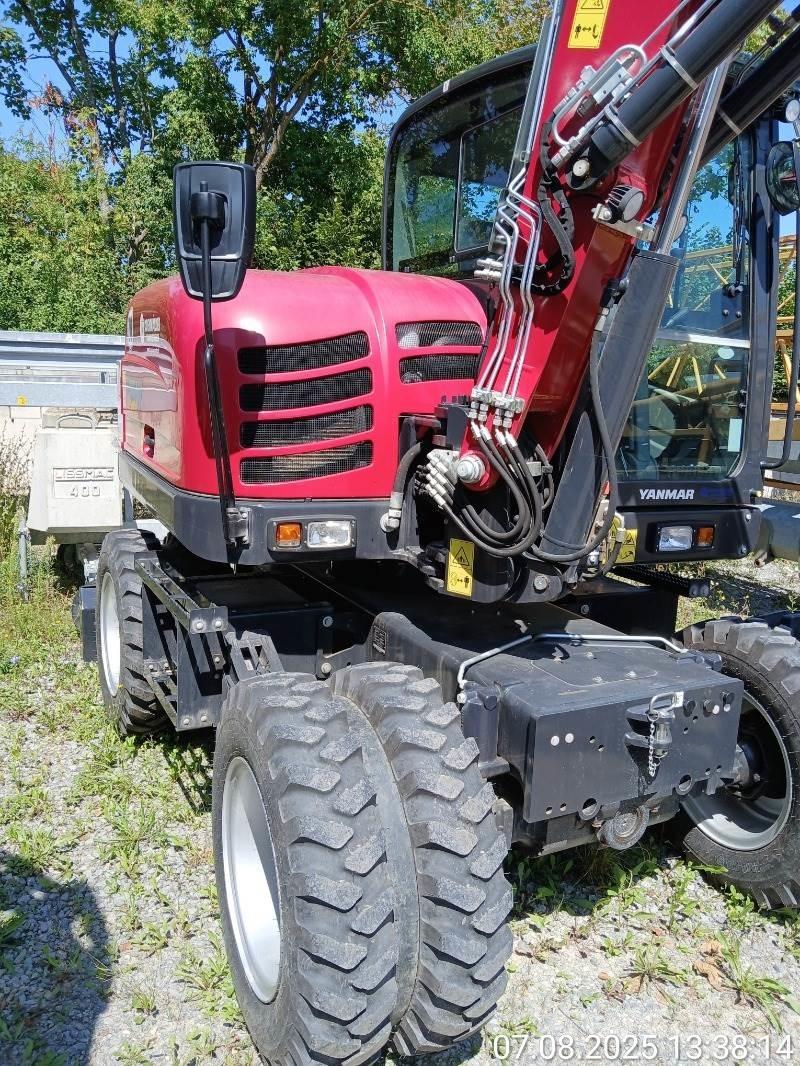 Yanmar B75W Excavadoras de ruedas