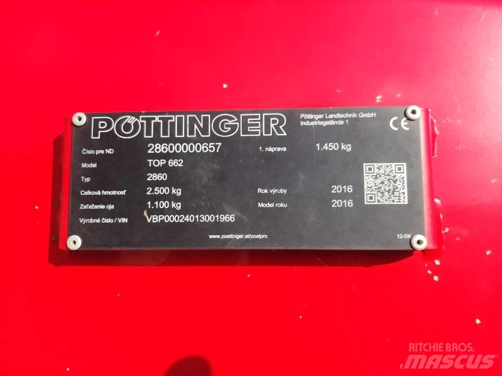 Pöttinger Top 662 Segadoras hileradoras